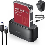 ORICO External Hard Drive Docking Station for 2.5/3.5 Inch HDD SSD USB 3.0 to SATA Hard Drive Dock U