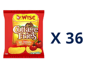 WISE COTTAGE FRIES TOMATO 65G x 36 #Okborong #Borong #Wise #J&J #Super Ring #Twisties #Mister Potato