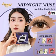 Bulu Mata [Free Golden Tweezer] Lumen Lash # Midnight Muse | Self Adhesive Series Eyelash Glue Free 