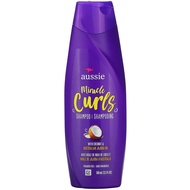 Ready Stock Aussie Miracle Curls Shampoo/ Conditioner/ Frizz Taming Cream-Coconut & Jojoba Oil