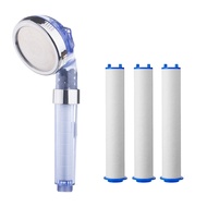 (TQHE) High Quality Residual Removal PP Sediment Filtered Shower Head Filter Pure Shower 3-Speed Water Outlet Mode