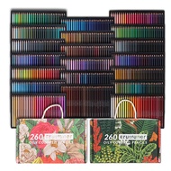 New Style 520 Color Pencils 260 Colors Color Pencil Set Gift Box Bold Color Core Oily Color Lead