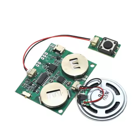 Recordable Sound Module Programmable Sound Chip For Greeting Card USB Charging Voice Board For DIY T