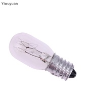 <Yiwuyuan> 2Pcs E14 15W High Temperature Resistant Refrigerator Bulb Microwave Oven Replacement Ligh
