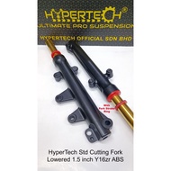 HYPERTECH Y15 Y16 NON-ABS X-PRO XPRO FORK STD NEW CUTTING X-PRO LOWERED 1.5INCH with heavy duty gold