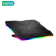 llano Gaming Laptop Cooler Stand Notebook Big Power Speeds Fan RGB lighting Powerful Cooling Pad  St