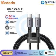 Mcdodo CA-3131 USB TYPE C to C Data Charger Cable 1.5M 65W PD QC 3.0