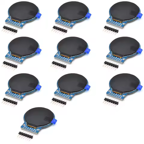 TFT Display 1.28 Inch TFT LCD Display Module Round RGB 240*240 GC9A01 Driver 4 Wire SPI Interface 24