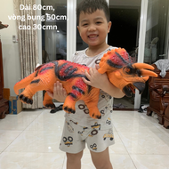 KHỦNG LONG ĐỒ CHƠI BẰNG CAO SU MỀM BIG SIZE NHIỀU MẪU (3 SỪNG GODZILLA...