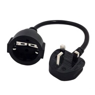 Uk plug to CEE 7/7 schuko 120CM Extension cable