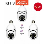Security Camera Waterproof Rotating Infrared Camera Kit Lamp