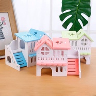 Hamster House Quails House Lizard Hedgehog Plastic Plate Pet Cabin Small Animal Aquarium Decorations