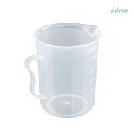 DELMER Measuring Cup Chemistry Measuring Tool 250/500/1000/ml Transparent Durable Plastic Measuring Cylinder