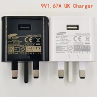 15W UK Plug 9V1.67A Fast Charger Power Adapter USB Type C Cable For Samsung Galaxy A32 A22 A12 A13 S