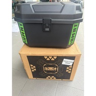 TOP BOX UNIVERSAL MOTOR BIKE MOTORCYCLE TOP BOX 45L FREE PLATE BASE TAPAK BESI