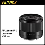 Viltrox AF 25mm 35mm 56mm F1.7 Air APS-C Auto Focus Camera Lens large aperture Portrait for Sony E M