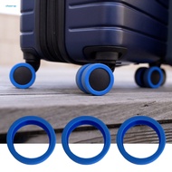 cheerup Noise Reduction Luggage Wheel Cover Luggage Caster Wheel Cover Set Silent Waterproof Luggage Wheel Covers 16pcs Heavy Duty Trunk Travel Suitcase Protectors for Southeast