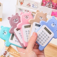 Calculator 1 x cute cartoon bear mini calculator