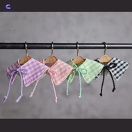 CORSAKI Checkered Cloak, 10~15cm|Outfit Doll Clothes,  Checkered Cotton Stuffed Doll 15cm Cotton Dol
