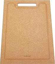 ZUHNE Large Over the Sink Cutting Board with Handle and Juice Groove, Food Safe