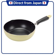 【Direct from Japan】 Pearl Metal 22cm Deep Frying Pan, IH Compatible, with Measuring Marks, 500cc-15