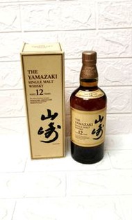 日本山崎12年舊威士忌700ml連盒