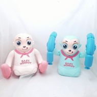 Mainan Anak Mainan Monyet Jungkir Balik LED dan Musik Animal Mainan Anak