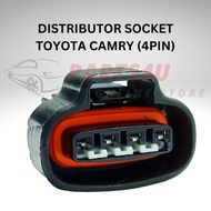 4Pin Distributor Ignition Coil Oxygen Socket Vios Camry Estima Hilux 4AGE SXV10 SXV20 Soket Kereta T