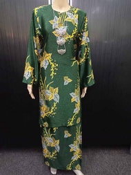 Baju Kurung Pahang Batik Seta Pura Silk KSP22093* BBSdgn