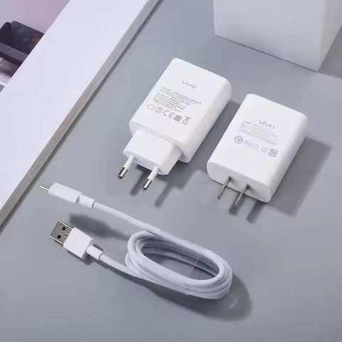 VIVO 18W Charger EU US Fast Charging Wall Adapter Type C Cable For VIVO Y52S Y72 Y53 Y33S Y32 Y30 Y2