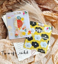 現貨在港💋香港寄出•絕版  SouSou 花朵 金襴緞子  •悠遊卡•台灣交通卡•似八達通