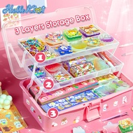 HelloKimi Full Set Cream Glue goka set Korean Cute Guka Sticker 50ml Large capacity Cream Glue Chuck