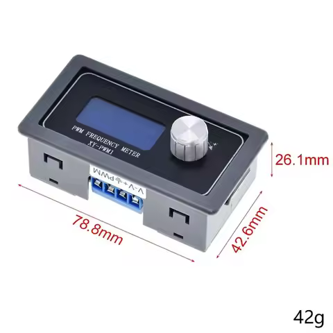 Signal Generator PWM Pulse Frequency Duty Cycle Adjustable Module LCD Display 1Hz-150Khz 3.3V-30V PW