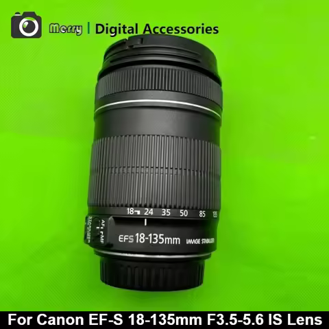 95% New Genuine EF-S 18-135mm f/3.5-5.6 IS Lens Optical Image Stabilization APS-C Standard Zoom for 