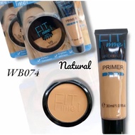 Barang Baru Fit Me /Wb 2in1 Set compact powder+ Foundation /Mascra + Compact powder Makeup