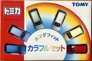 Tomica Honda Fit 彩色車模型套裝