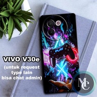 CC19 Flexible rubber softcase for vivo v30e Men's Motif/case vivo v30e vivo v30e/case vivo v30e/sili