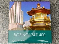 Phoenix Boeing 747-400 1:400 1/400 b-huj Cathay pacific 國泰航空公司 飛機模型 模型飛機