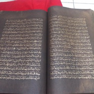 terbaru !!! mushaf kitab suci al quran besar tulisan tangan tinta mas