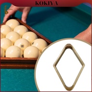 [kokiya] Billiard Ball Rack, Billiard Supplies, 9 Ball Diamond Wooden Pool Table