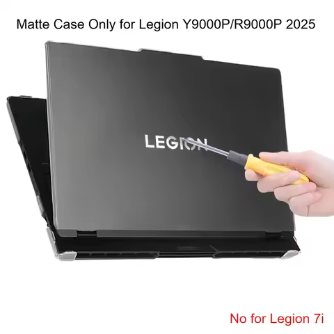 Frosted Hard PC Cover for Lenovo 2025 Legion Y9000P Laptop Case Anti Scratch/Fingerprint Shield for 
