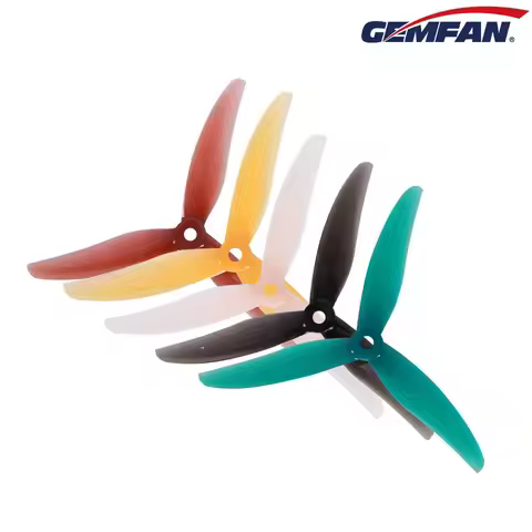 4 Pcs/2 Pairs Gemfan Freestyle 4S 3 Blade Propellers F4 F4S Freestyle 4 5136 5.1x3.6x3 PC Props For 