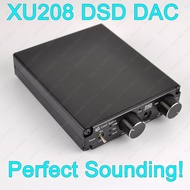 ❥Mini XMOS XU208 USB DAC Support DSD256 Native XMOS XU208 Asynchronous USB DAC Sound Card Headph l♞