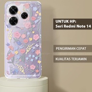 NEW-HEYSAY CASE For hp Redmi Note 14 5G Casing Xiaomi Redmi Note 14 Pro Plus 4G Pro+ Pink Soft Tk Gi