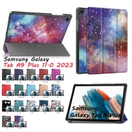 For Samsung Galaxy Tab A9+ A9 Plus 11 inch 2023 Tablet PU Leather Case Adjustable Folding Stand Cover For Galaxy Tab A 9 Plus 11.0 Inch
