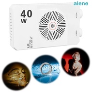ALENE RGB LED Camera Light, 40W 2800-9000K Mini LED Video Lamp, Multi-functional 4400mAh Battery wit
