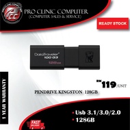 Kingston 128GB DataTraveler DT100G3 USB Flash Drive