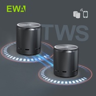 EWA ลำโพงบลูทูธ5.0แบบพกพา A107S TWS ซับวูฟเฟอร์เสียงประกอบที่ดีที่สุดมีประสิทธิภาพเสียงประกอบ HD เวลาเล่น8ชั่วโมงเวลาโลหะ Shensong