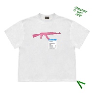KATUN Retro American-Korean Style Streetwear T-Shirt AK-47 Oversize Premium Cotton UNISEX FREE SHIPP