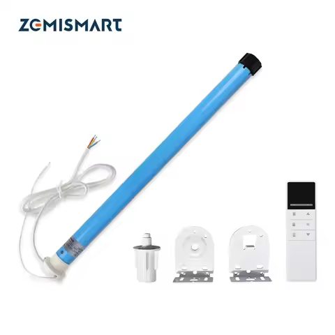 Zemismart WiFi Smart Roller Shade Motor for 30mm Tube Work with Tuya Alexa Google Home Voice Control